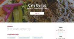 Desktop Screenshot of cafebeirutjamaicaplain.com